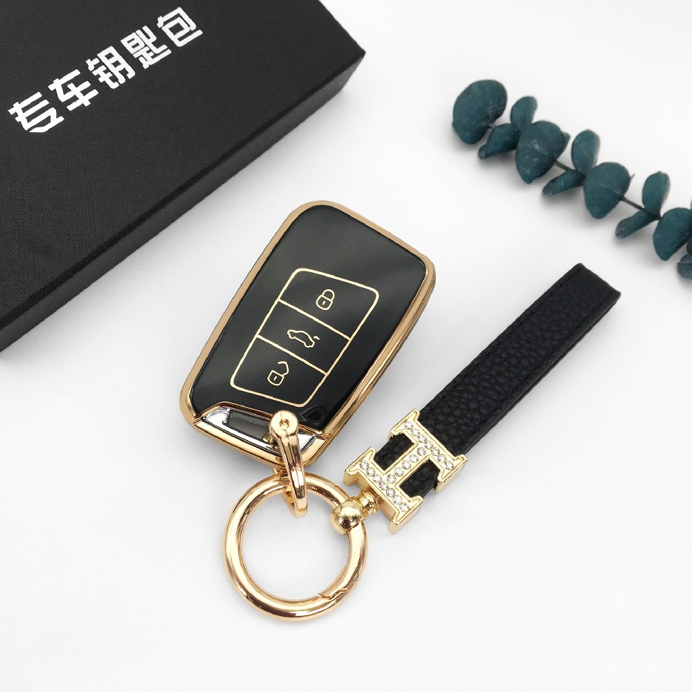 Buy car key case cover amazon volkswagen Magotan R-Line New Passat