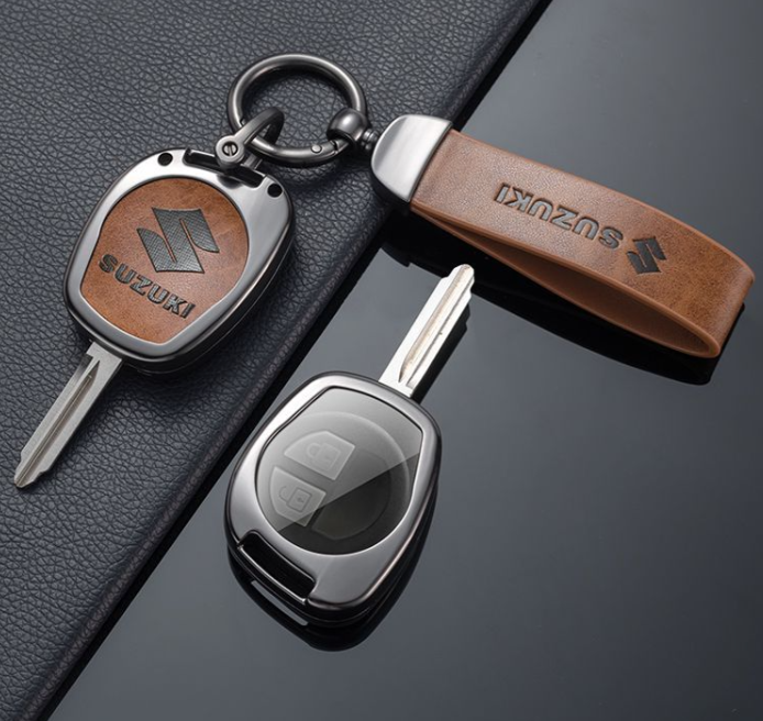 China manufacturer customize logo zinc alloy metal car key cover maruti swift suzuki
