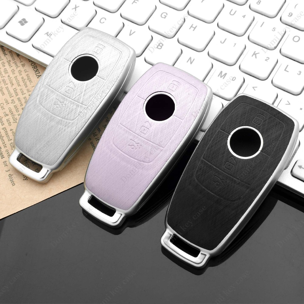 DM Suitable for Mercedes-Benz key holder E300lC Class A-Class S-Class GLC GLE/GLA/GLS/CLS aluminum a