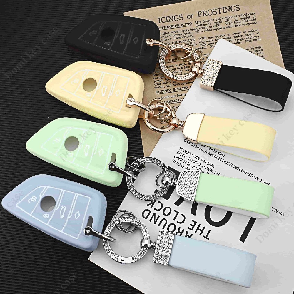 DM Car Remote Key Case Protection Cover TPU Cover Key for BMW Car Key Case Car Accessories