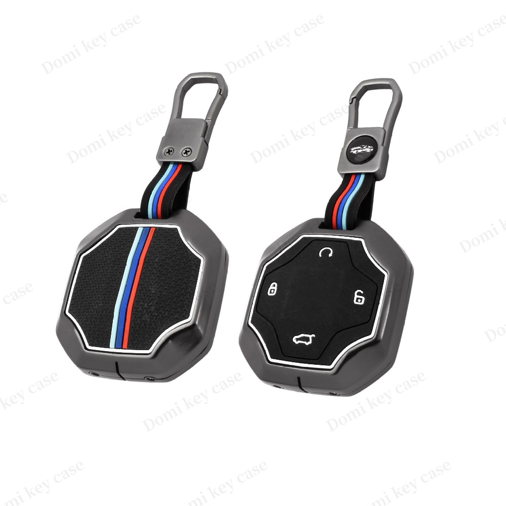Zinc alloy metal silicone for Jetour traveller T2 T1 car remote key case fob cover protector