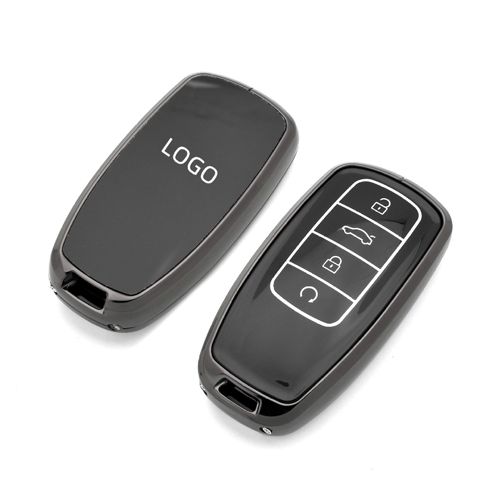 DM metal TPU Plastic Protective Car Key Case Fob Cover for Chery Omoda 5 ARRIZO 5 PLUS Automotive Ac
