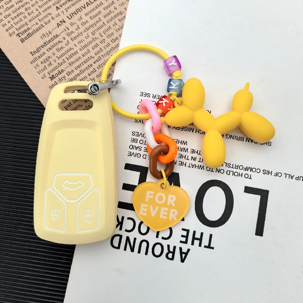 DM New Model Car Key TPU Protective Case Blade audi  Vehicle Key Case Covers