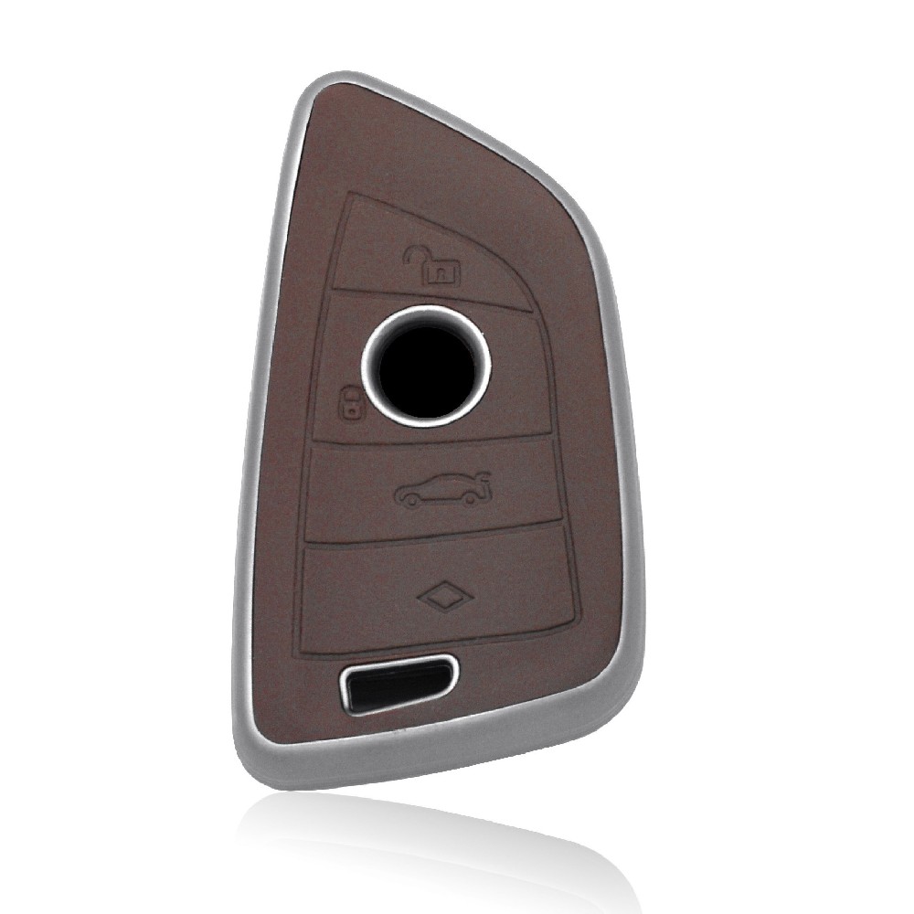 DM TPU Leather Car Key Cover For Bmw i8 2009 key e63 M X7 G20 G30 G11 F15 F16 G01 G02 F48 1 3 5 6 7