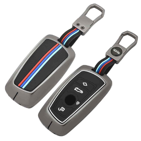 zinc alloy silicone car key case