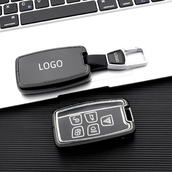 DM Car Key Cover Fob Case Shell for Land Rover Range Rover Discovery Evoque Sport Velar for Jaguar X
